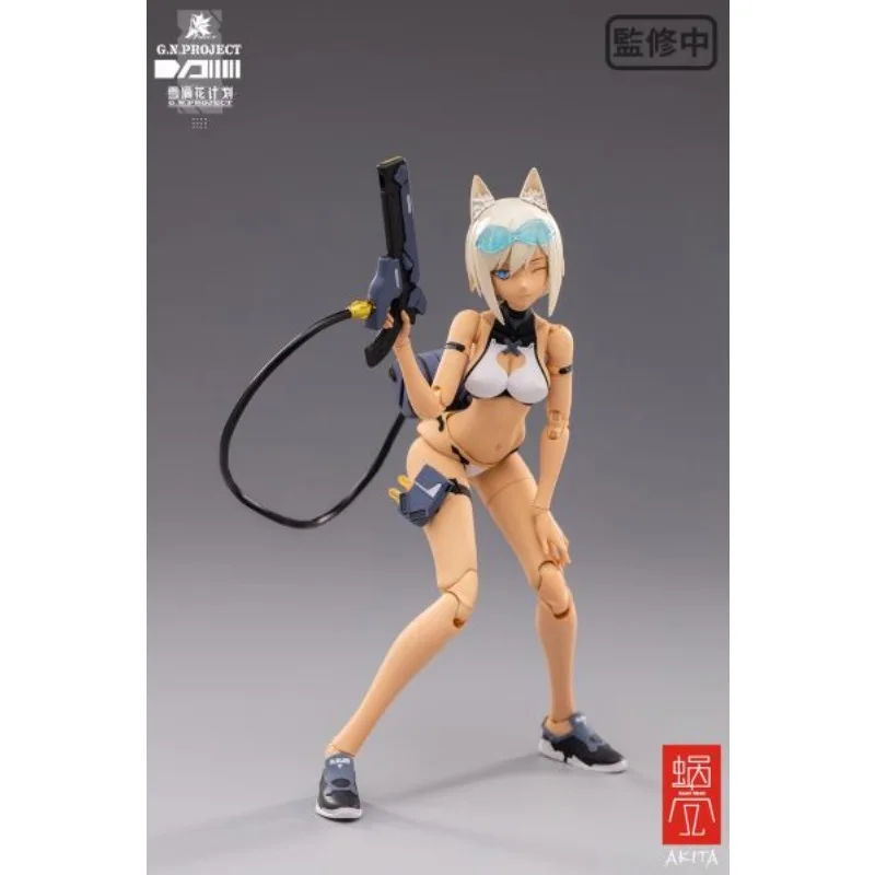 Slak Shell Originele 1/12 Beweegbare Eindproduct Serie Water Wolf Zus Anime Action Figure Model Speelgoed Model Geschenken voor Jongens