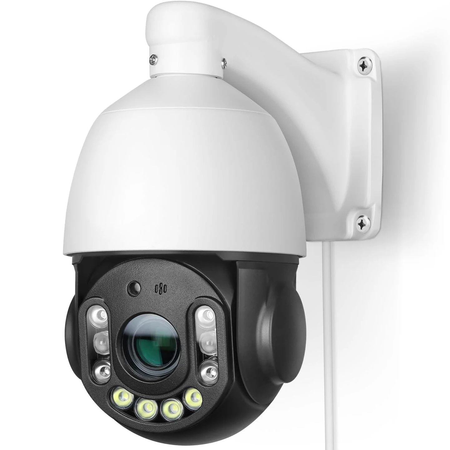 Real 6MP Surveillance Camera WiFi Outdoor 36X Optical Zoom Security IP Camera 150m Night Vision Auto Tracking Metal PTZ
