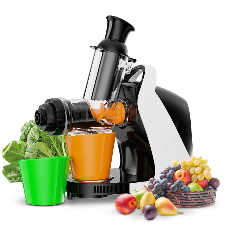 Cold Press Slow Juicer with Reverse Function - 95% Nutrient Retention, Easy Clean Detachable Parts
