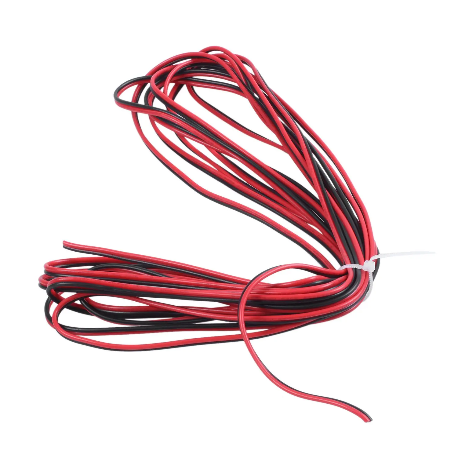 A64I 5M 22AWG Red Black Dual Core Electric Cable Wire for Car Auto Speaker