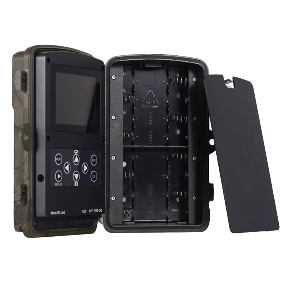 

1080P HD Hunting Night Vision Waterproof Scouting Camcorder 16MP IR LEDs Motion IP65 Camouflage Shell