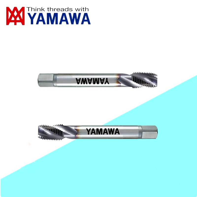 Giappone YAMAWA TICN Rivestimento Tubo Filettatura A Spirale Rubinetto Scanalato PS RP PF G PT RC NPS NPT 1/16 1/8 1/4 3/8 1/2 3/4 Macchina Filettatura Rubinetti