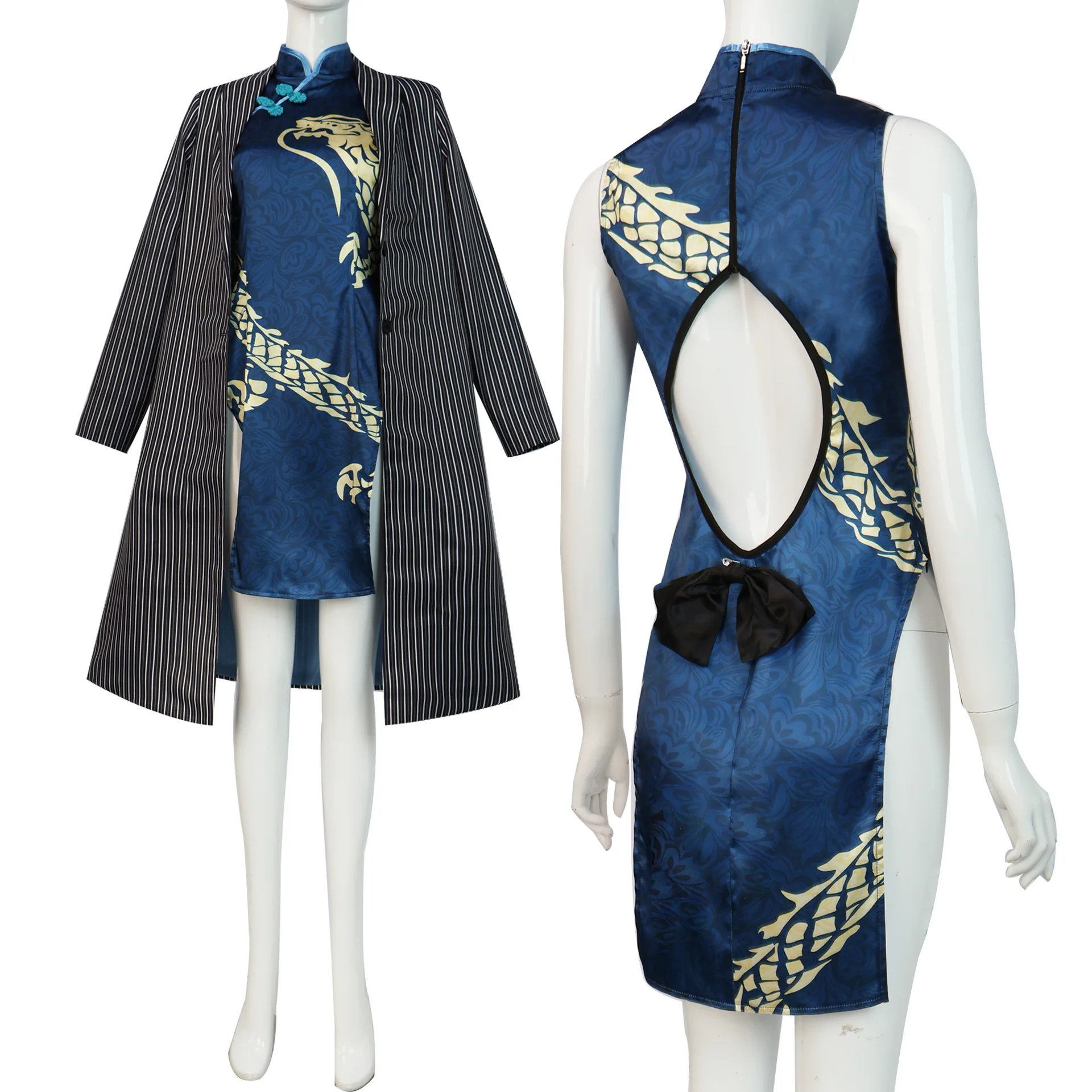 

Blue Archive Fuyuka Cosplay Costume, Blue Archive Cheongsam Set Fuyuka Iroha Mary Cosplay Costume