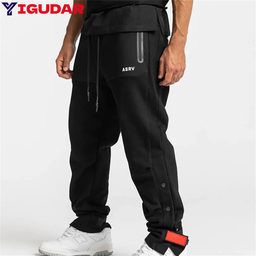 Spring Wide Men Pants Korean Trousers Oversize Cotton Streetwear Male New Yoga Pants Casual Men Clothing Sweatpants men clothing