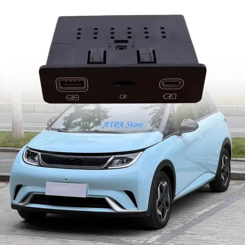 

U13C USB Chargers Port EKEA-7922010WB Replacements for BYD Seal 2022 to 2025 18W