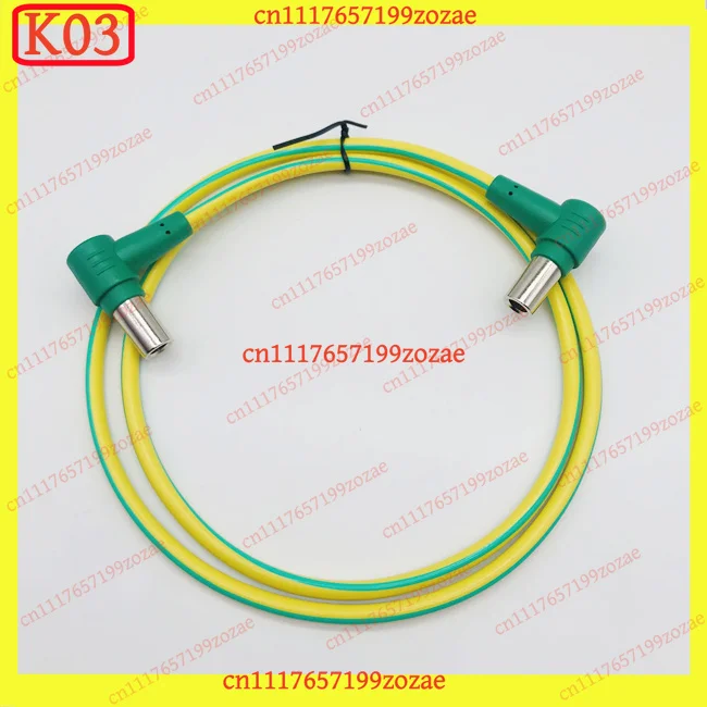 Yellow‑Green M4‑5‑6 Square Ground Pin High Power Equipotential Terminal Connector for Ground Wire Spare Parts