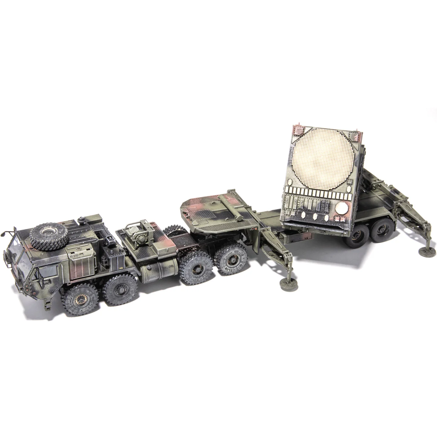 1: 72 AM US MPQ-53 Fire Control Radar Vehicle Model Static Finished Product Model