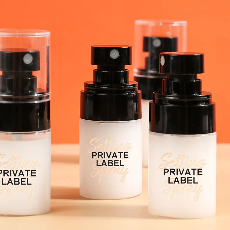 Polvo en aerosol con ajuste de etiqueta privada, maquillaje personalizado a granel, antisudor, control de aceite, humedad, maquillaje coreano