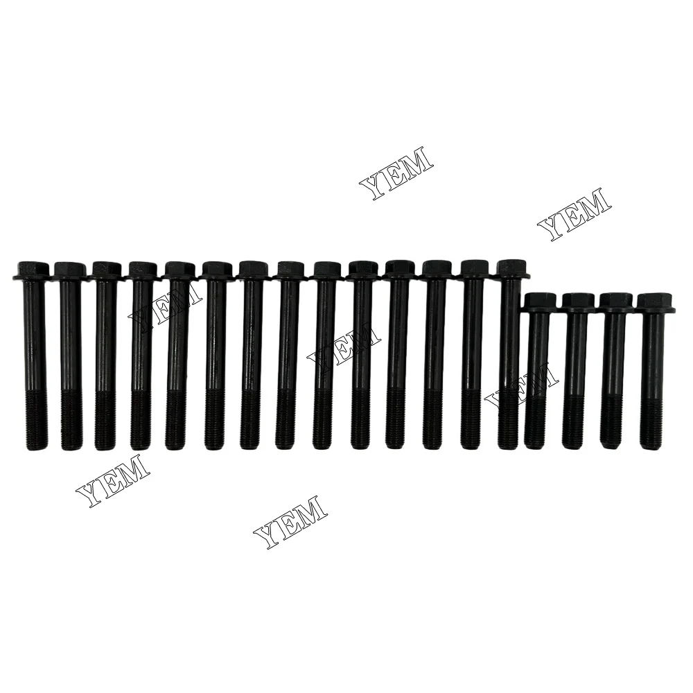 

14x 111136480 111136500 Cylinder Head Bolt For Shibaura N844 Diesel engine