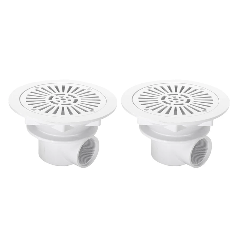 

Swimming Pool Main Drain Cover, ABS Swimming Pool Main Drain Drain 2 Inch Inlet Drain, Pool Equipment Accessories