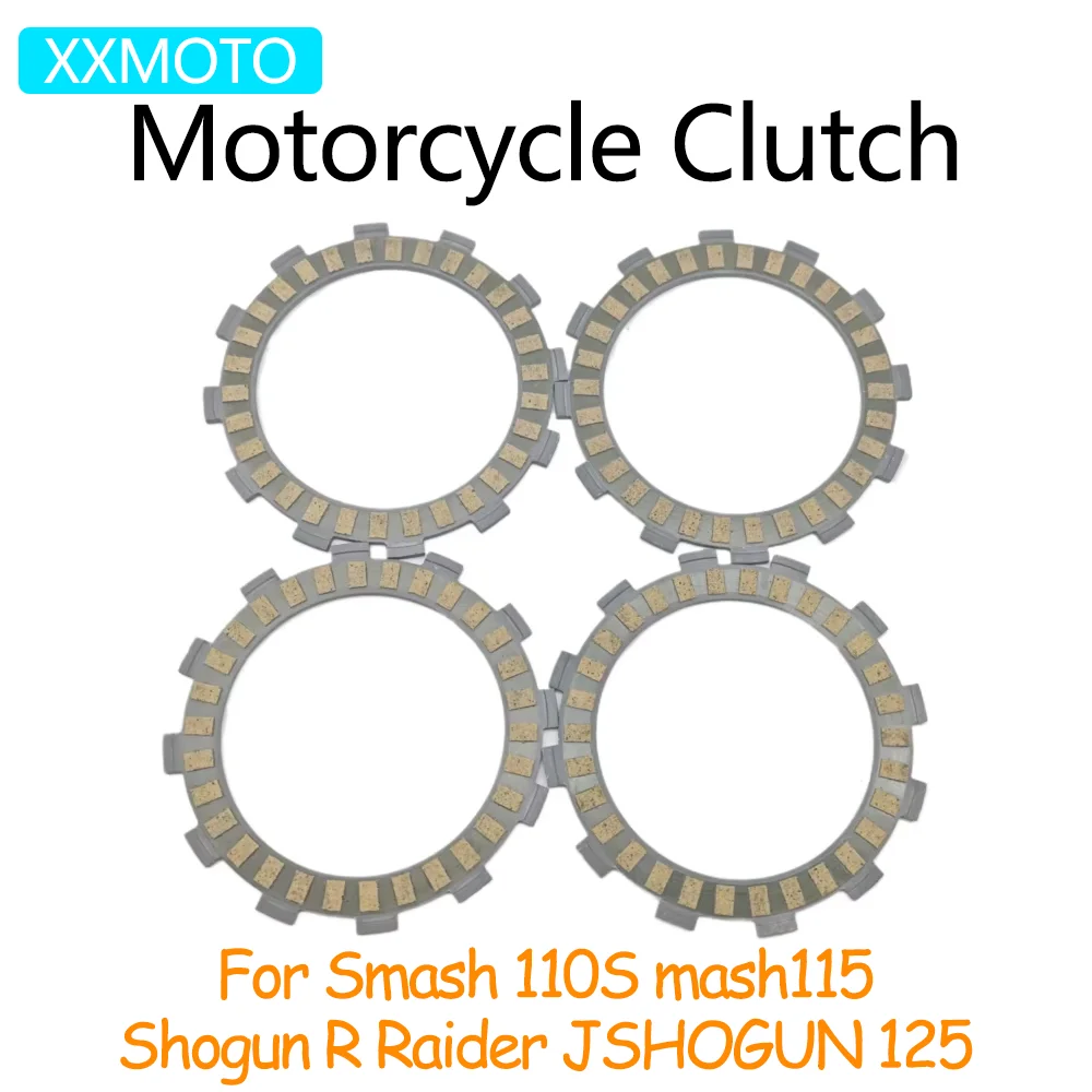 

For Suzuki Smash110S Smash 110S mash115 mash 115 Shogun R Raider J SHOGUN125 SHOGUN 125 Motorcycle Clutch Plates Friction Plates