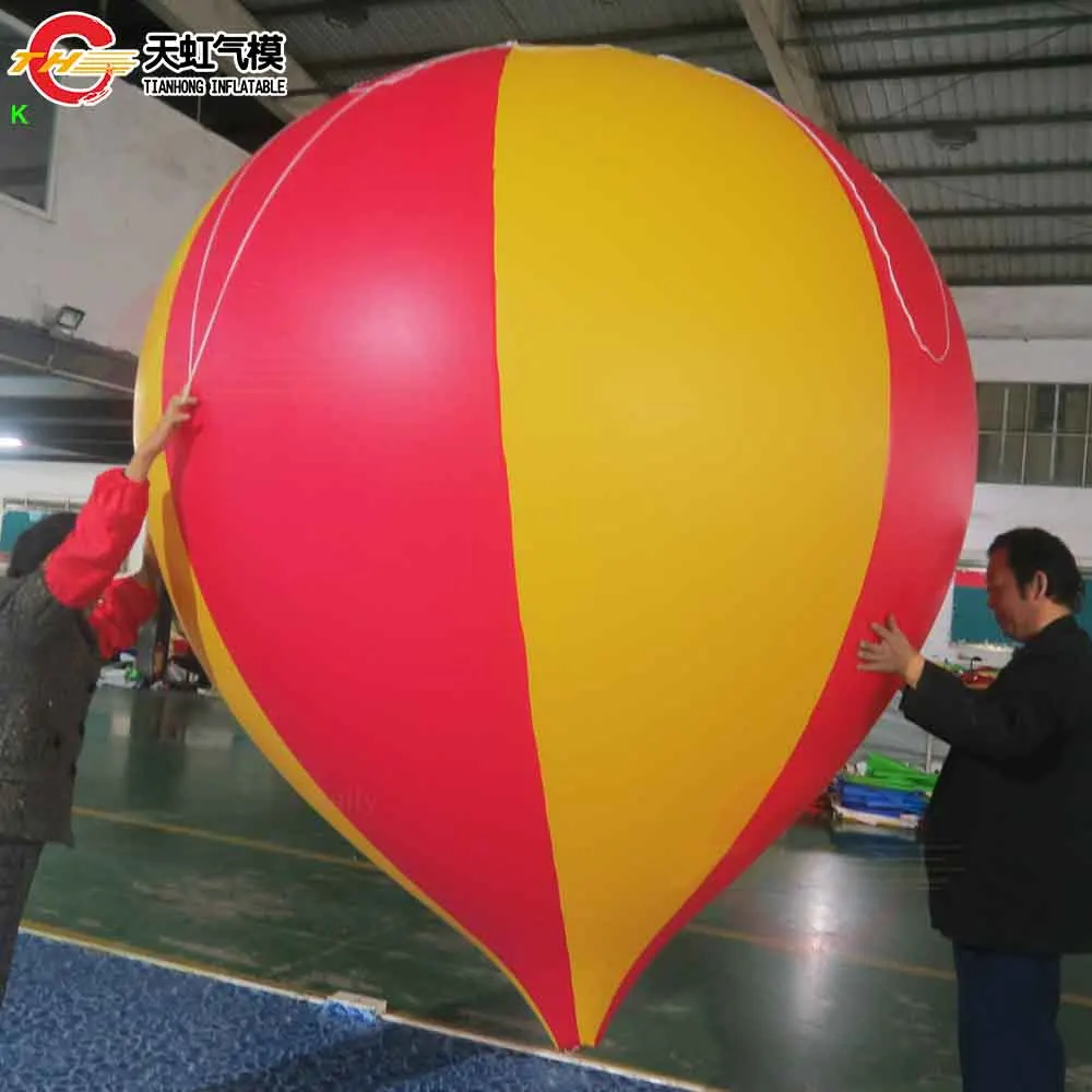 Envío rápido, globo de helio inflable con forma de gota de agua de 2,5 mH para decoración de escenario de fiesta en club nocturno