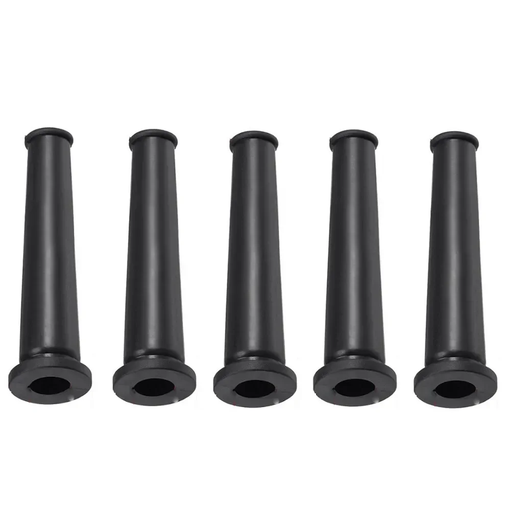 5Pcs Black Rubber W…