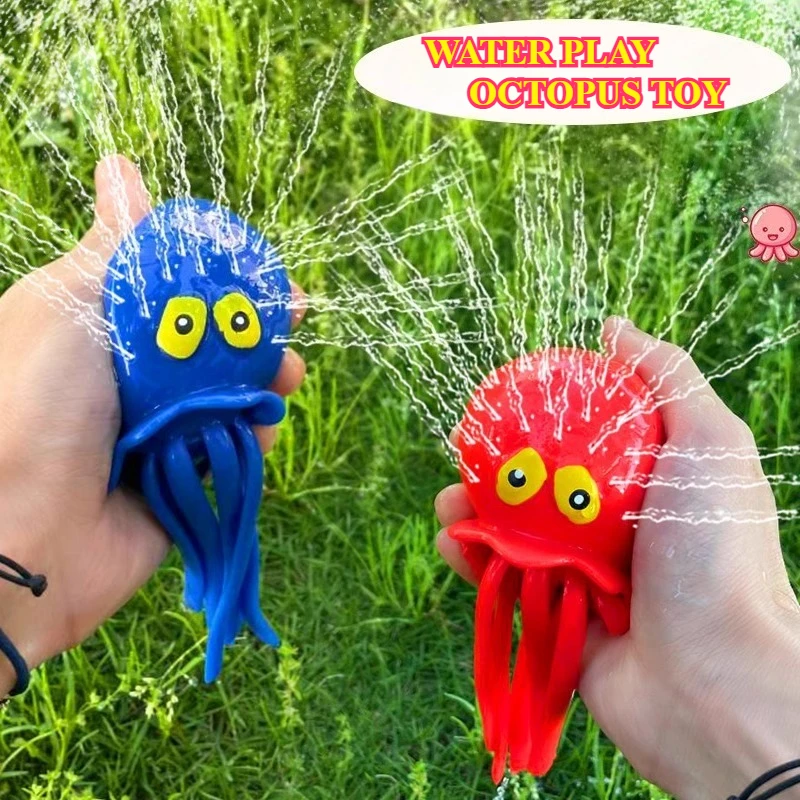 Juguetes para piscina para niños, juguetes de pulpo, creativos y lindos.