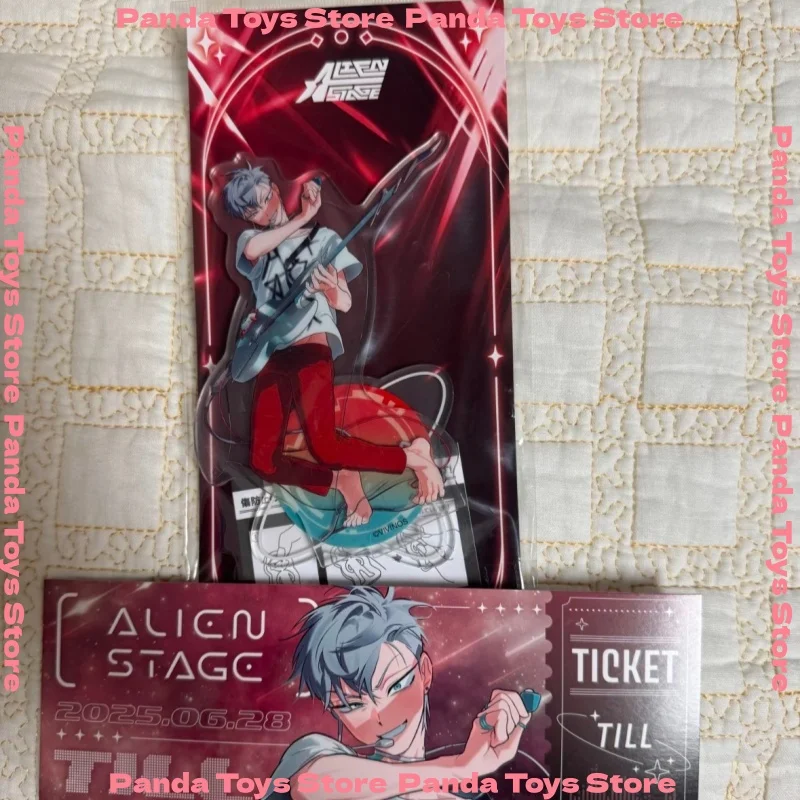 

In Stock Alien Stage Till Ivan Anime Game Kawaii Acrylic Birthday Gift Cosplay Desktop Ornament Stand Decor Standing Sign