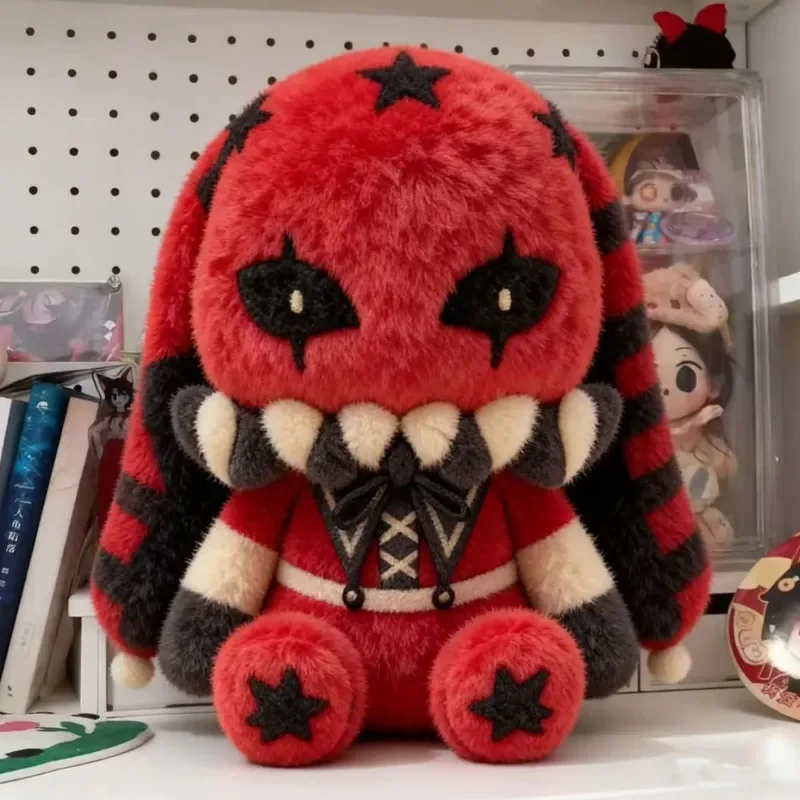 Freak Circus Pierrot Inspired 30cm Sitting Cotton Doll Peripheral Cross Border Hit Collectible Plush Toy Gift for Anime Fans