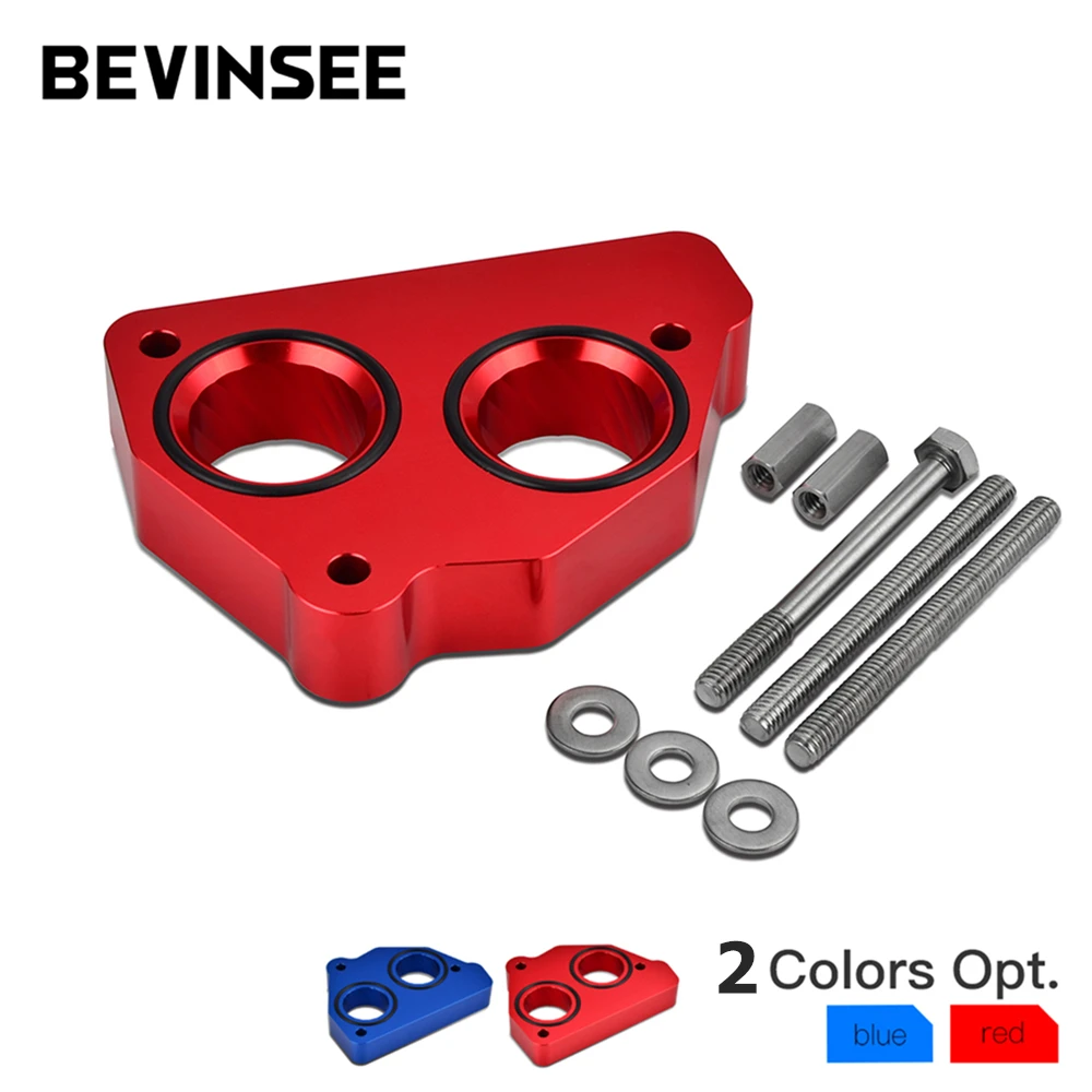 

BEVINSEE Throttle Body Spacer Kit for Chevy for GMC 4.3L 5.0L 5.7L 1988-2005