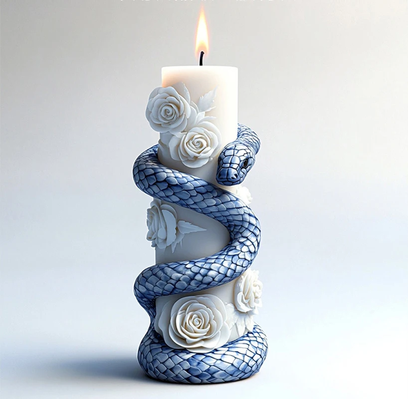 Candle Mold Unique Diffuser Mold Plaster Mold Diy For Halloween Party Diy Project Gift For Friends