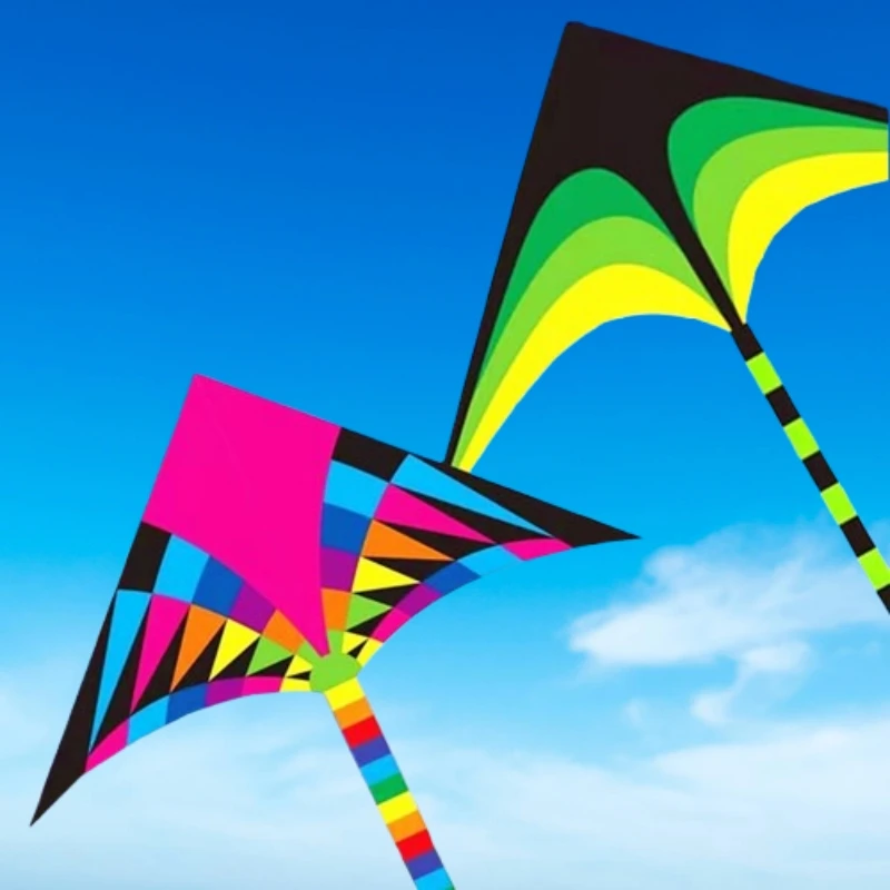 大型凧飛行デルタ凧子供用凧ビーチ凧屋外おもちゃ虹凧ラインプロフェッショナル凧パラシュートリップストップ鯉