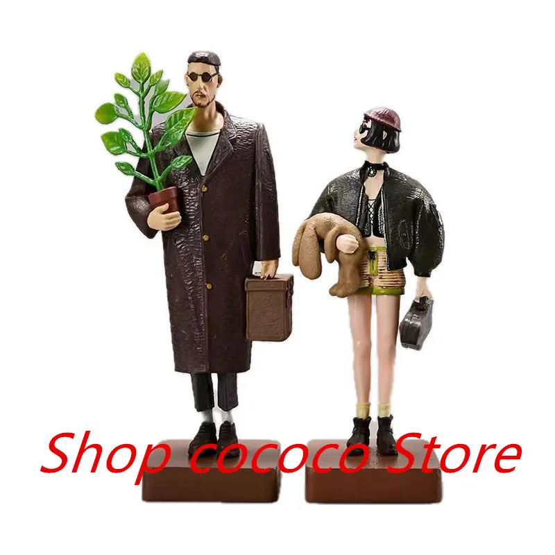 The Professional Leon Mathilda Figure Killer Leon Cool Girl Mathilda Figure Movie Peripheral Model Statue Decora Toy Gift