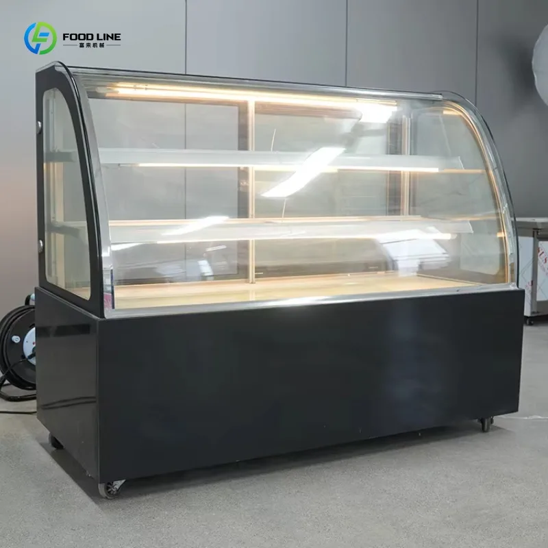 Customized Economical Cake Display Refrigerator Commercial Bakery Display Cabinet For Store Use