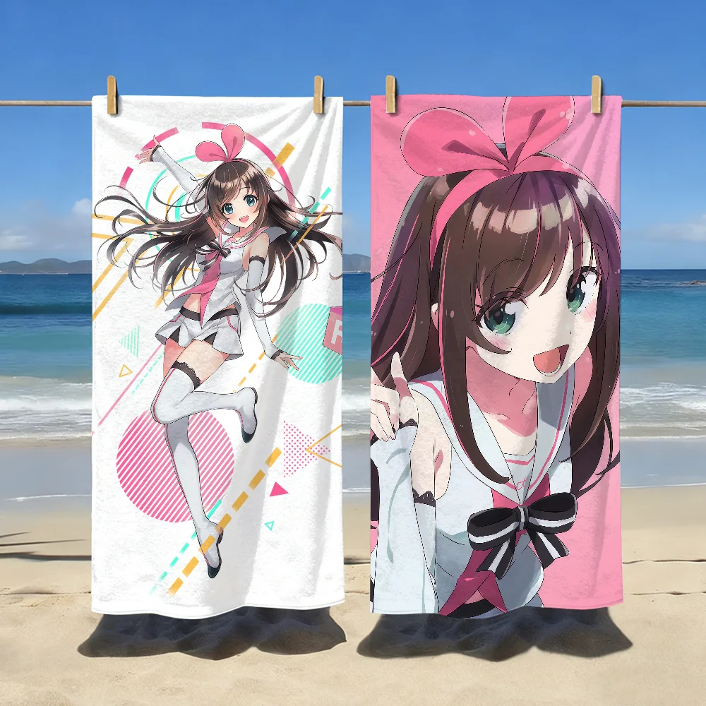 Musician Kizuna A-Ai Towel Sports Quick Dry Travel Camping Gear Sandproof Soft Light Large Beach Towel