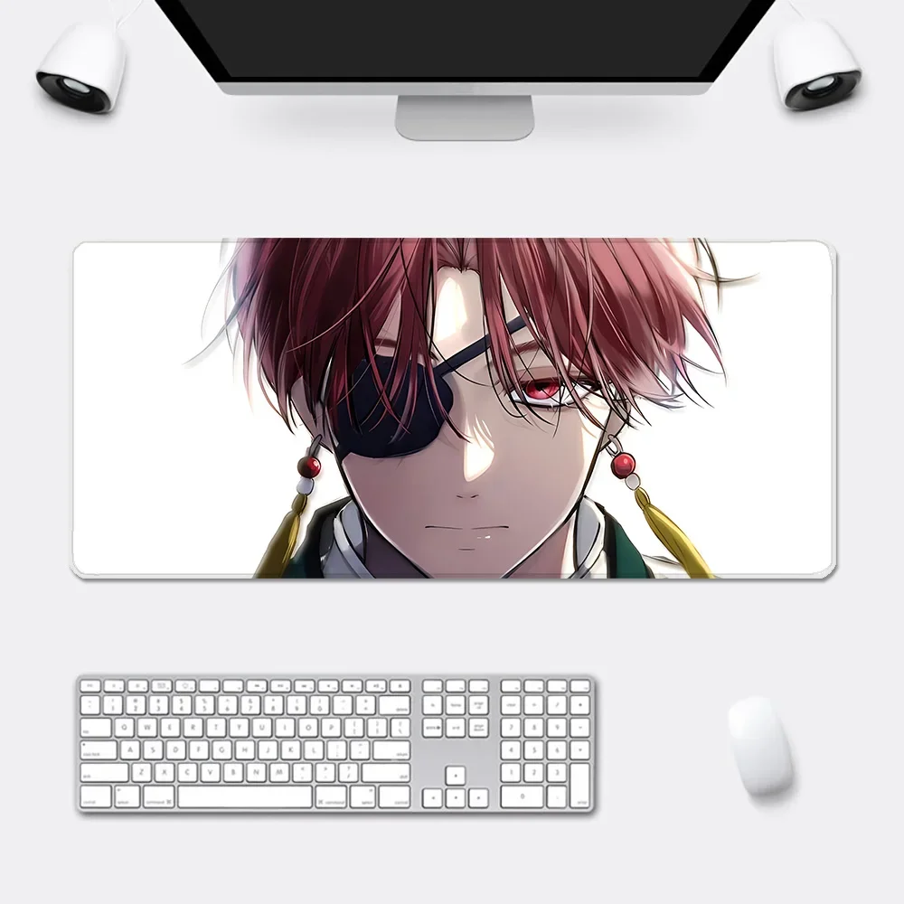 Anime Wind Breaker Mousepad HD Druck Computer Gamer Locking Edge Rutschfeste Mauspad XXL90x40cm Tastatur PC Schreibtischunterlage