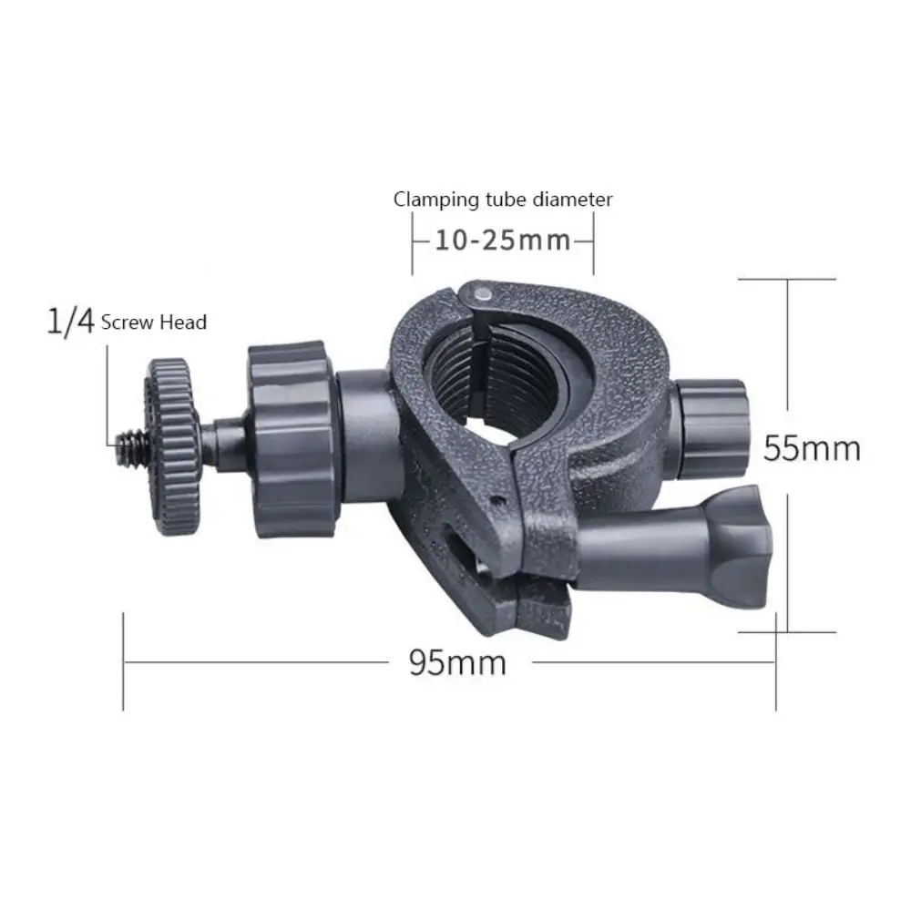 Lightweight Plastic Microphone Extension Clip Flexible Stable Wireless Mic Holder Mounting Hardware Mic Stand Clip