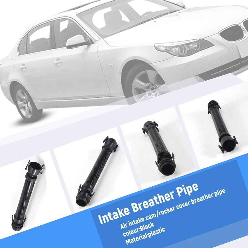 Air Filter Intake Breather Pipe For -BMW 1 3 5 7 E81 E87 E90 N47 N57 F10 F01 13717803842 13717810772