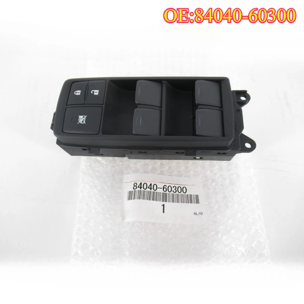 

High quality New For 84040-60300 Genuine OEM Toyota Lexus Master Power Window Switch 2013-2023