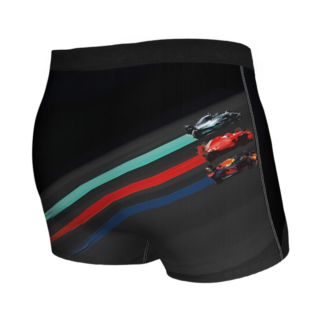 F1 Abstract Art Battle Of The Hybrid Era Formulate 1 Underpants Homme Panties Male Underwear Sexy Shorts Boxer Briefs