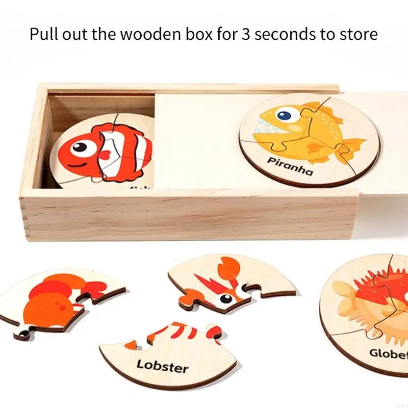 

Interactive Marine Matching Matching Game Toy Toy для малыша Motor Skill L8RB