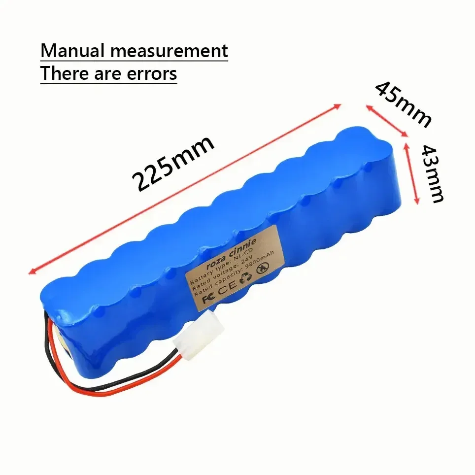 NEW 9800mAh for Rowenta 24V NiMH Battery Pack CD Vacuum Cleaner Besen Air Force Extreme RH8770 RH8771WS RH877501 RH8779 RH877901