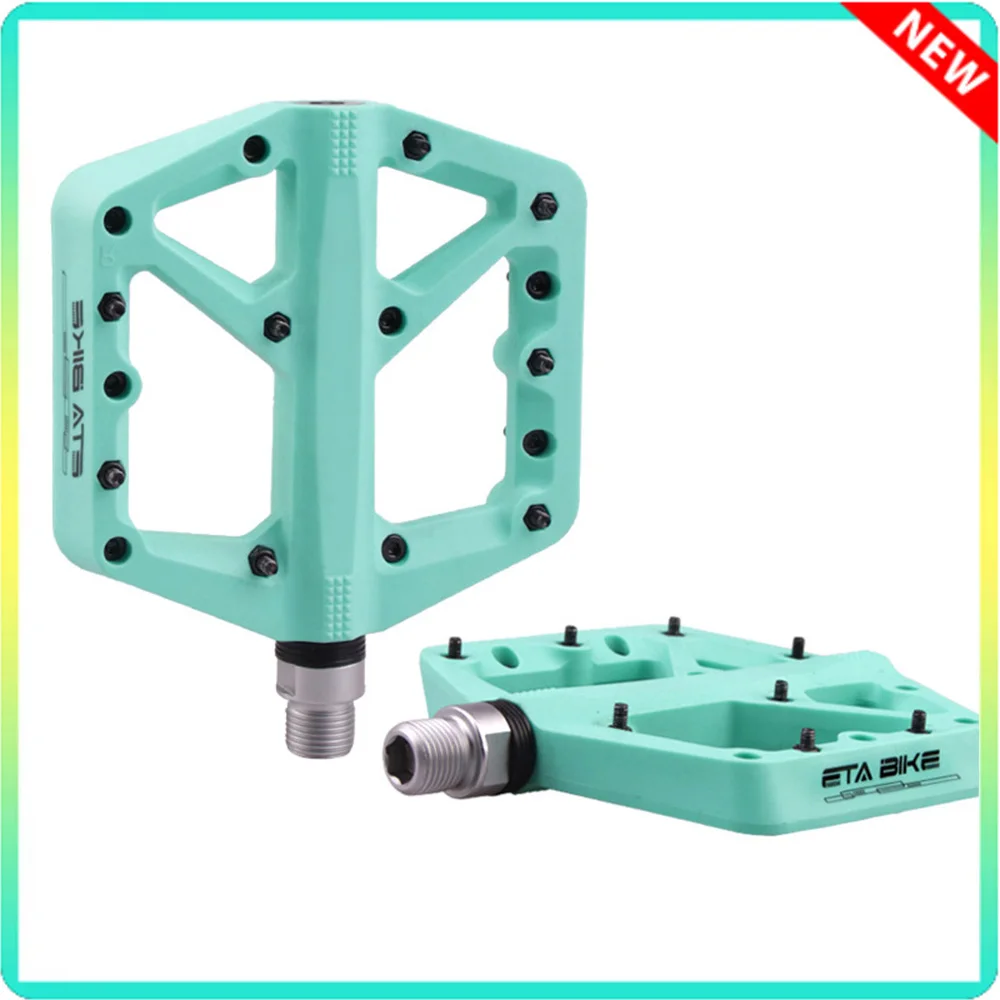 MTB Bicycle Pedal Anti-slip Mountain Bike Pedals Dustprood Waterproof Seal Double Bearing Pedal MTB Bike Part Accessories