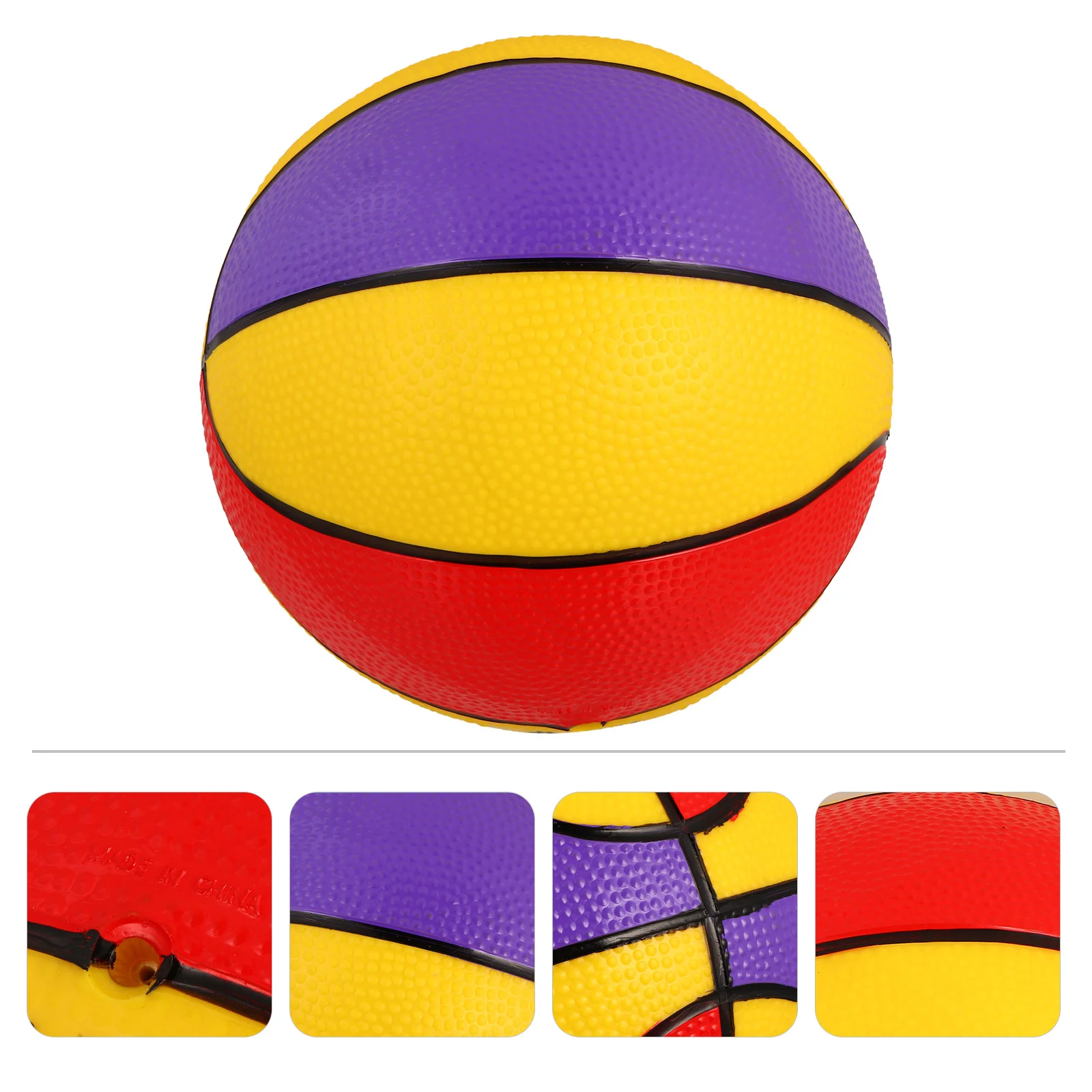 Colorful Basketball Mini Hoop Indoor Rim Small Game Kids Playset for Child Outdoor Toys Childrens Tricolor Baby