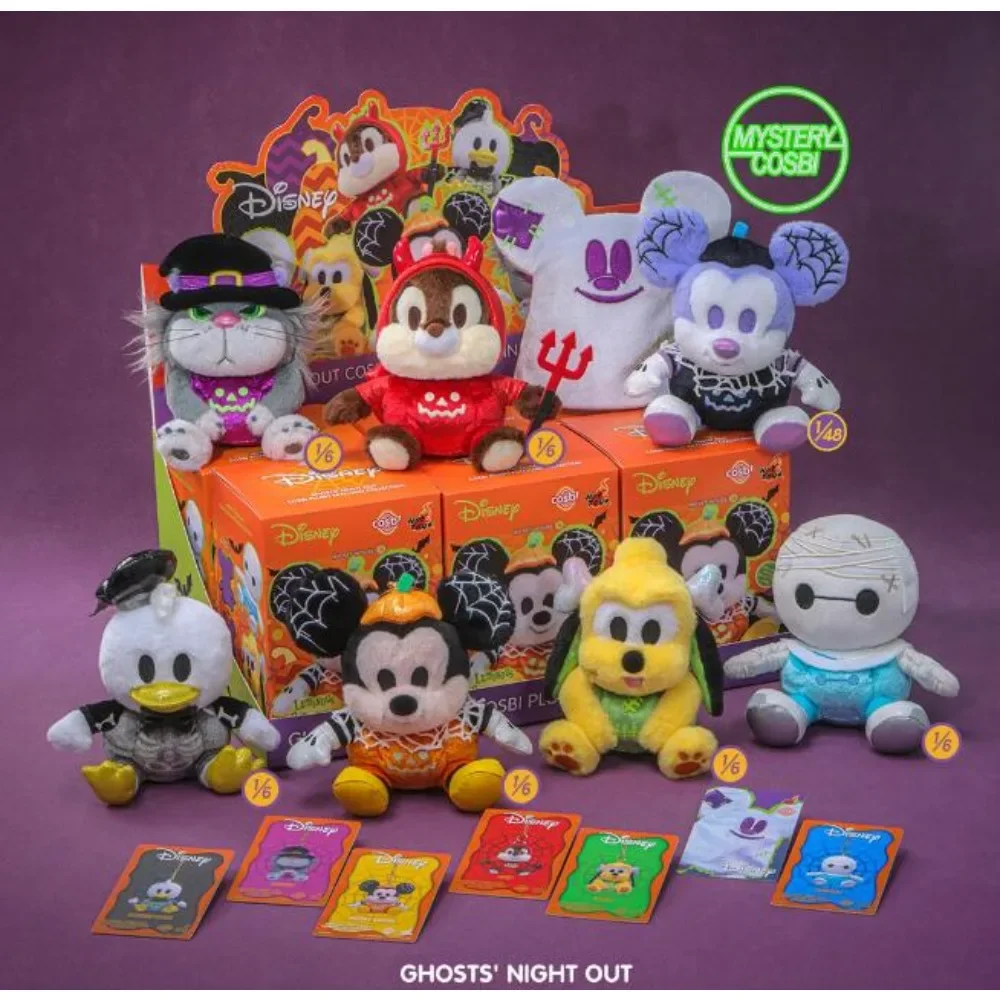 Official Hot Toys COSBI Disney Cute Ghost  Night Parade Series Plush Blind Box | Cute Ghost Donald Duck | Collectible  Gift