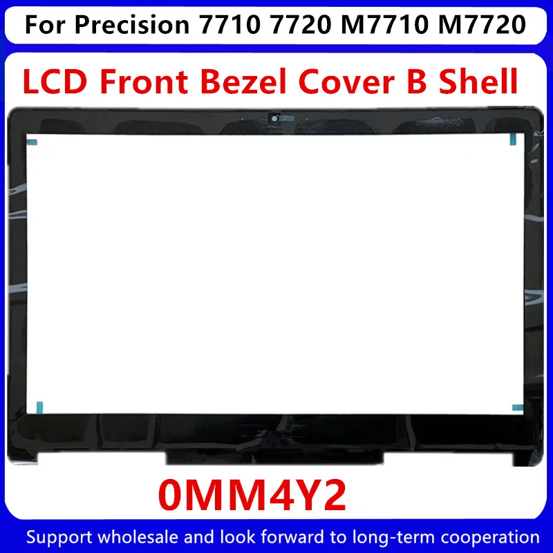 

New Laptop 17.3 inch LCD Front Trim Cover Bezel Aware For Dell Precision 7710 7720 M7710 M7720 AP1DJ000100 0MM4Y2 MM4Y2