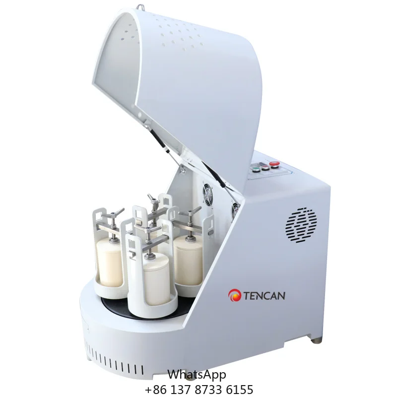 Tencan XQM-2A 2L 70-670rpm Lab Ore Grinding Ball Mill High-Accuracy Motor Bearing Planetary Mill For Food Processing 0.75KW