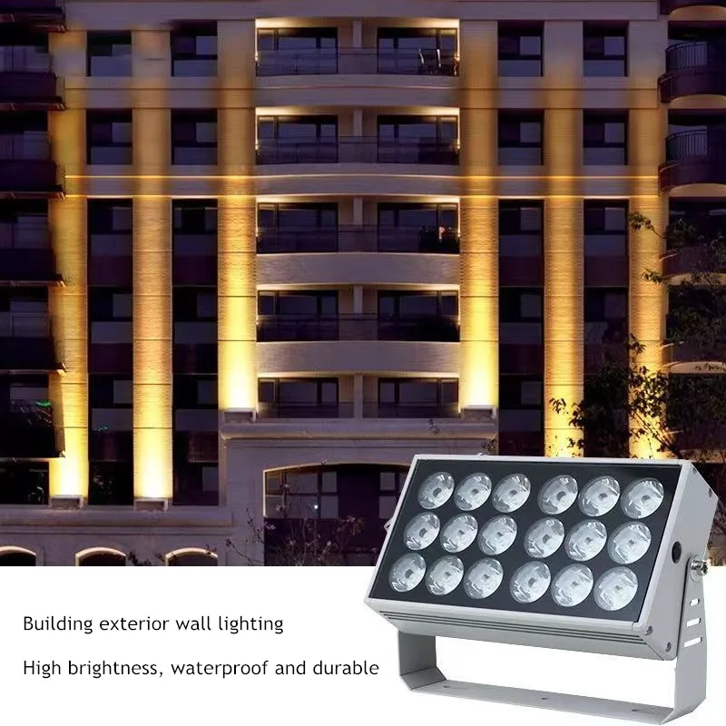 12w 18w 27w 54w 81w 220v Wall Washing Floodlight Lighting of Villa Exterior Walls Architectural Landscape Light Tree Yard Lamp