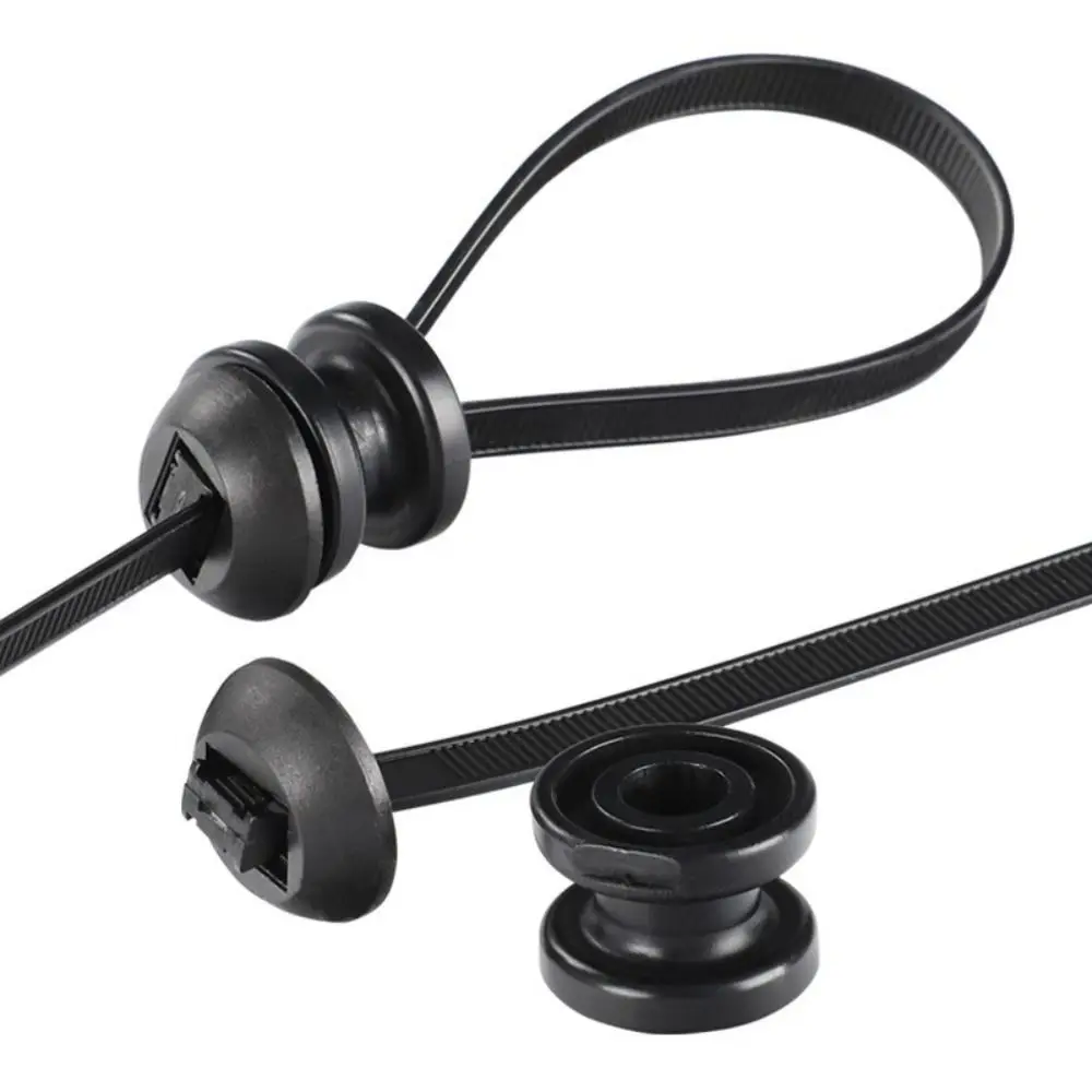 Multipurpose Nylon Universal Cable Tie Buckle Self-Locking Nylon Buckle Heavy Duty Nylon Zip Ties Cable Tie Retainer