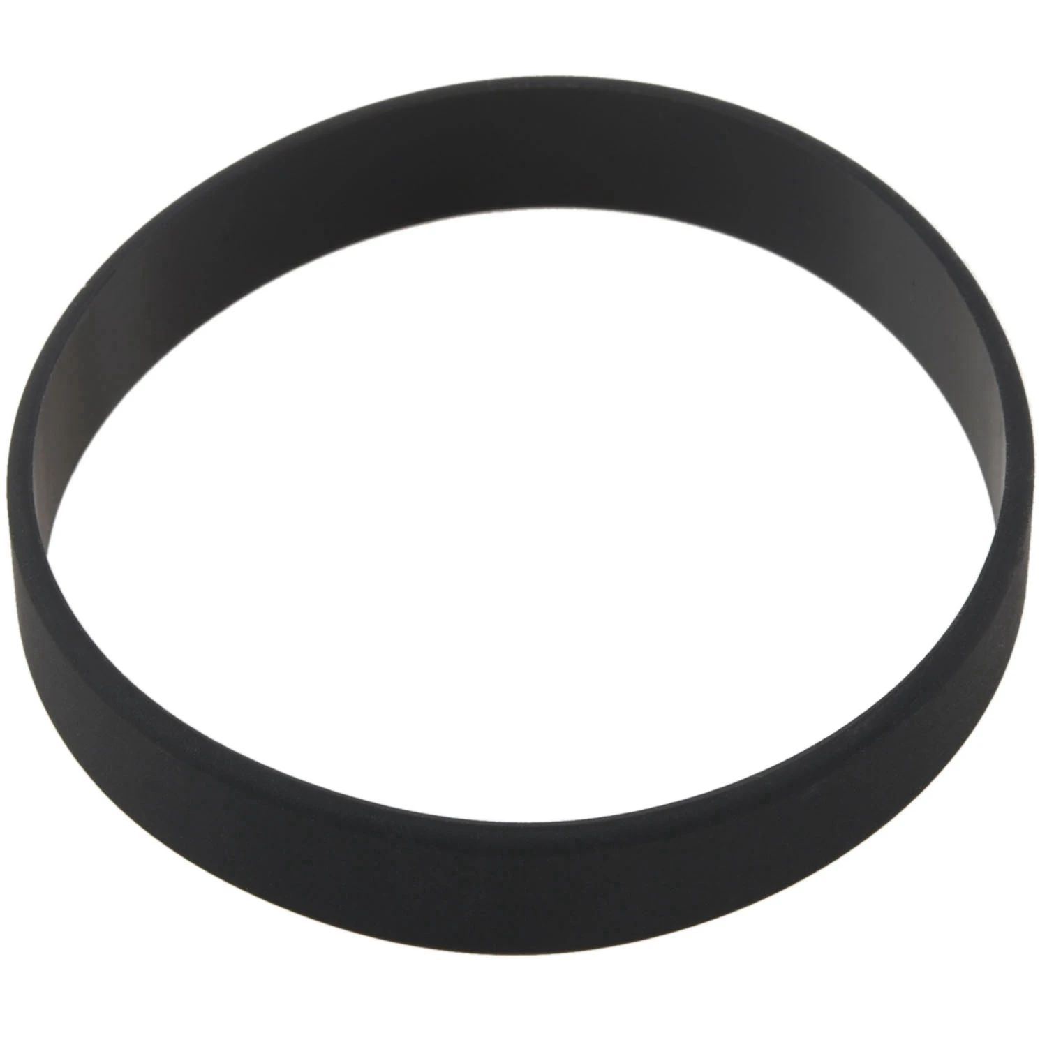 Fashion Silicone Rubber Elasticity Wristband Wrist Band Cuff Bracelet Bangle Black