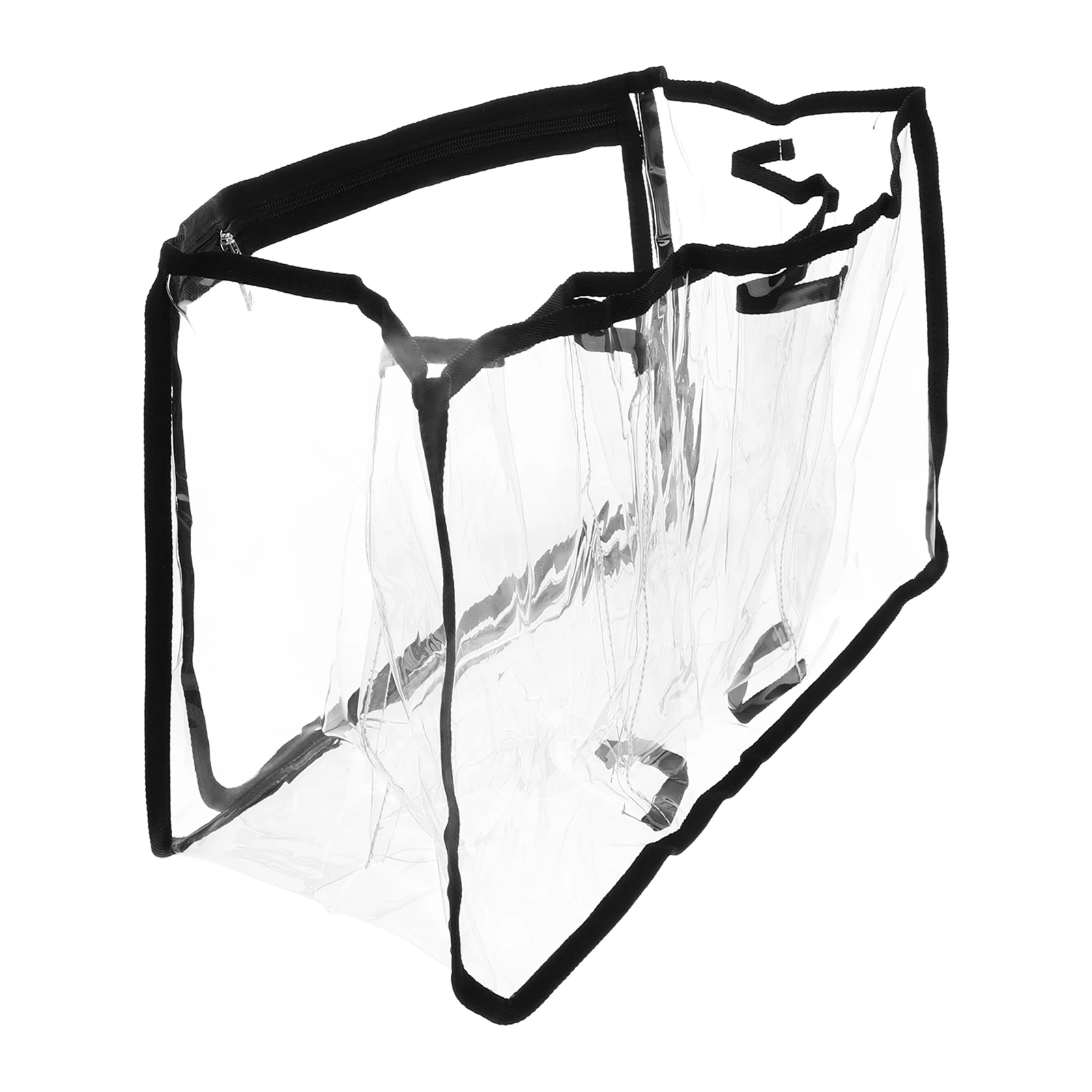 

Beach Bag Clear PVC Storage Tote Organizer Foldable Beachbag Travel Makeup Bag Insert Tote Storage Solution Summer