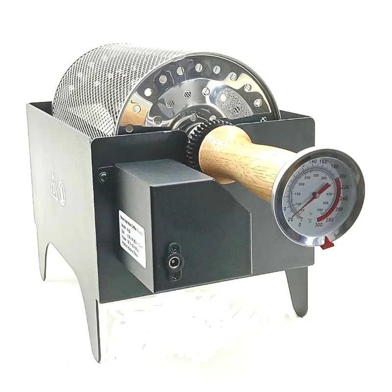 200 جرام تسخين الغاز محمصة حبوب البن عملية سهلة آلة تحميص حبوب البن المنزلية في المخزون