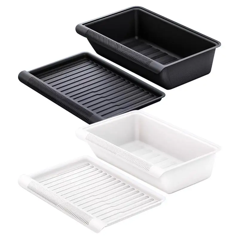 Per Tesla ModelY Under Seat Storage Box Case veicolo Underseat cassetto Holder Car Interior Seat Organizer per Tesla ModelY Tray