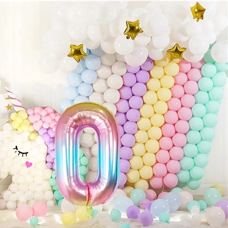 

Hot-selling Multi-color Balloons single-color party balloons chain arches Birthday Party Background wall Decoration Props