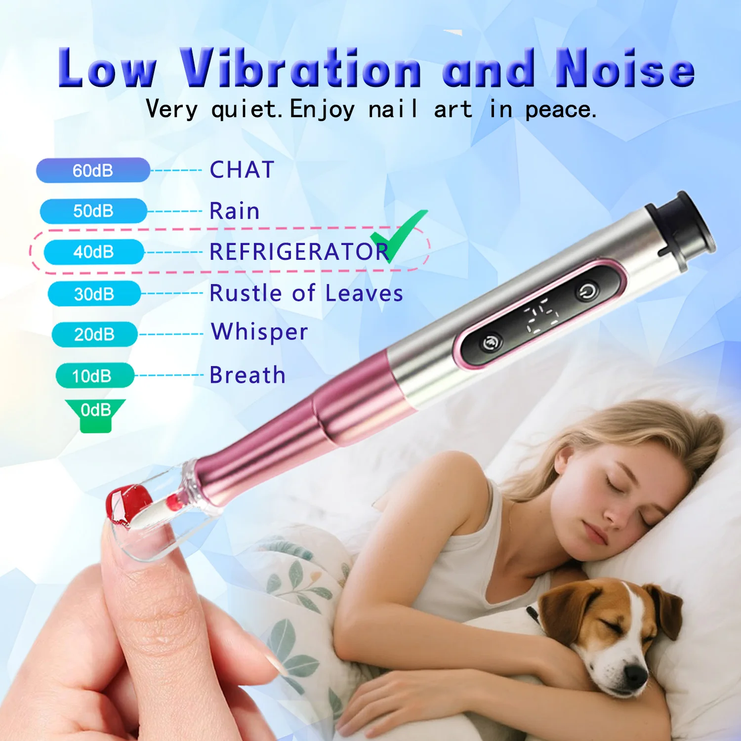 الكهربائية طلاء الأظافر لقمة ثقب الأظافر المهنية طحن تلميع إزالة الجلد الميت الفن الرملي ملف القلم آلة أظافر