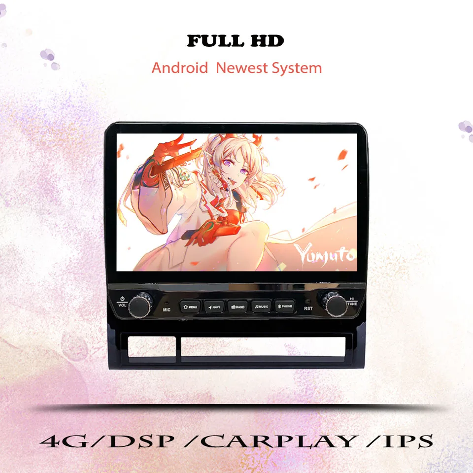 10’ Car Autoradio AM FM Video Stereo Tape DVD Cassette For Toyota Tacoma Hilux 2005-2015 GPS Navigation Car intelligent systems