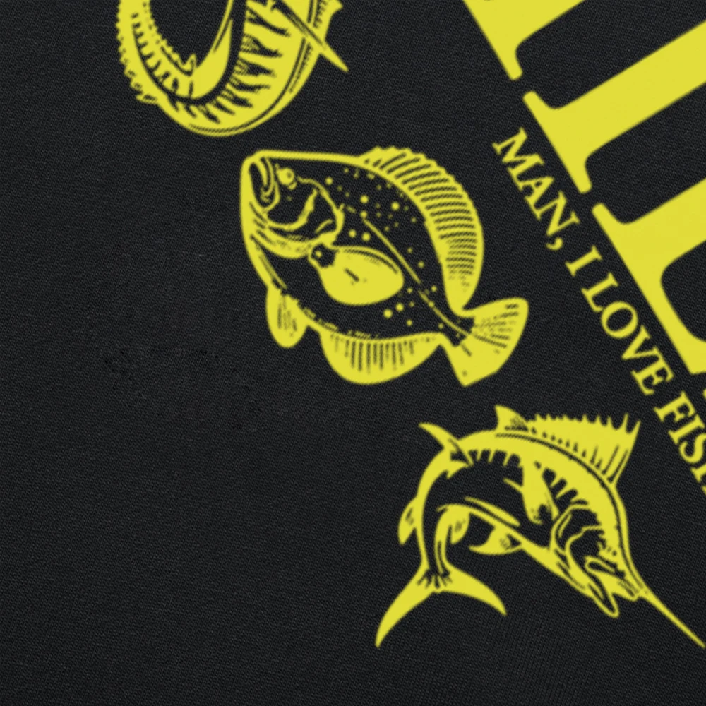 Lustige T-Shirts für Angler-Väter oder Ehemänner, Angler-Life-T-Shirts für Männer und Frauen, modisches, lässiges T-Shirt aus 100 % Baumwolle, lockeres, übergroßes T-Shirt für den Sommer – Detail 4