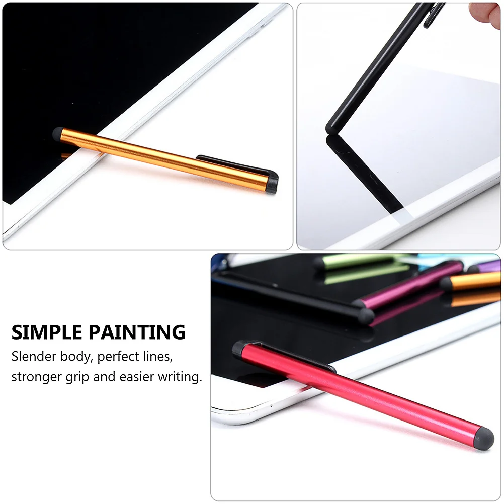 

80Pcs Touch Screen Stylus Pen Set Smooth Writing Universal Capacitive Pens Creative Painting Stylus for Smartphone Tablet