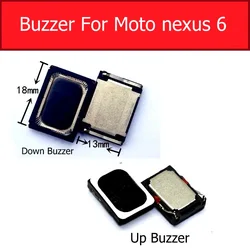 Genuine Up/Down Loud Speaker and Ear speaker Buzzer For Motorola Nexus 6 XT1100 XT1103 Louder Speaker Ringer Replacement Parts